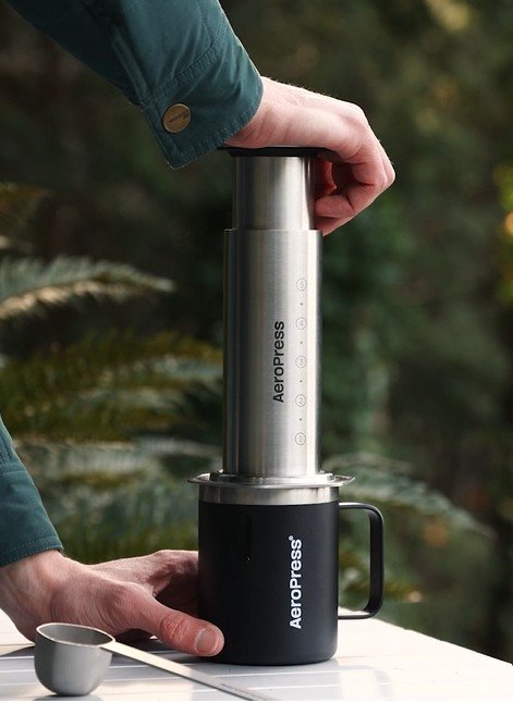 aeropress for camping coffee