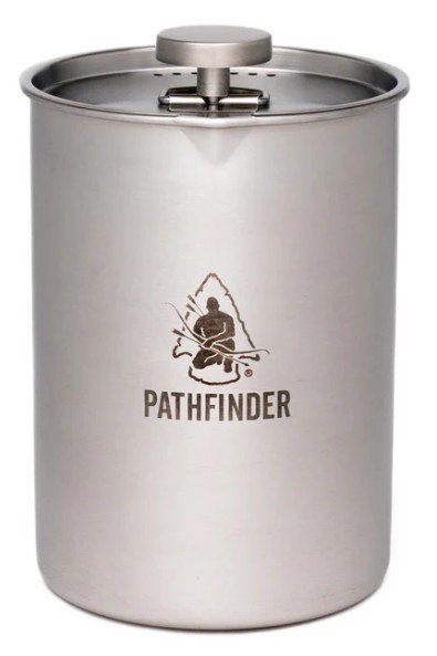 pathfinder coffee french press for camping