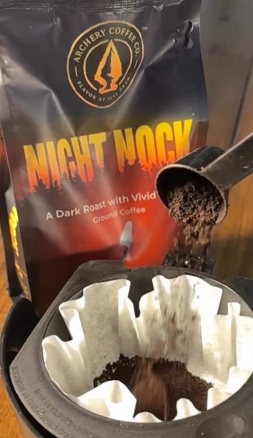 Night Nock Archery Coffee Grinds