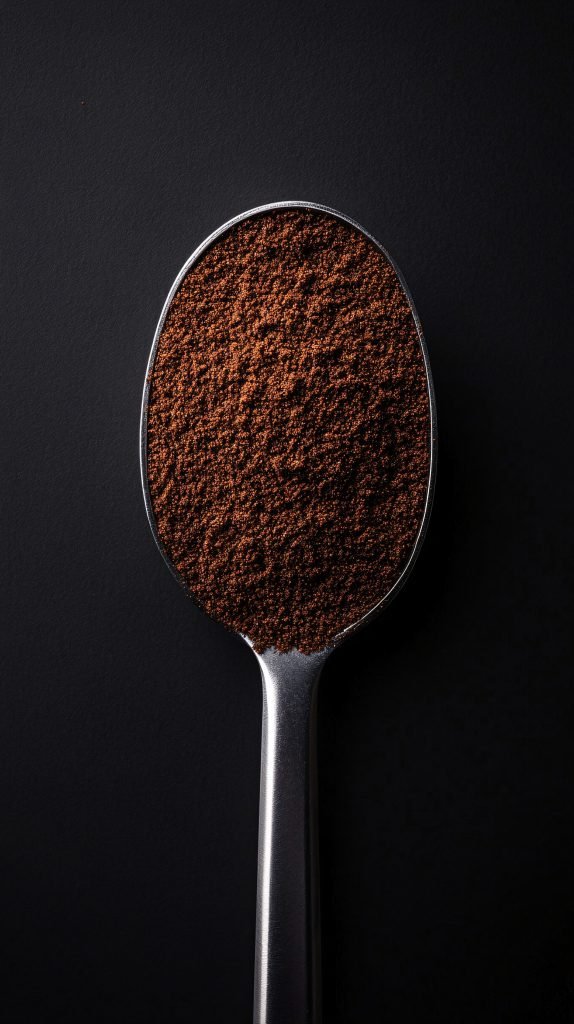 tablespoon of coffee grinds