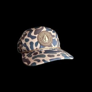 Archery Coffee Leather Patch Hat Delta Goat Rope