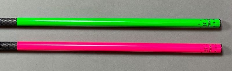 fluorescent pink and green arrow wraps