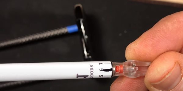 using tick marks on N-Tune arrow wraps to nock tune